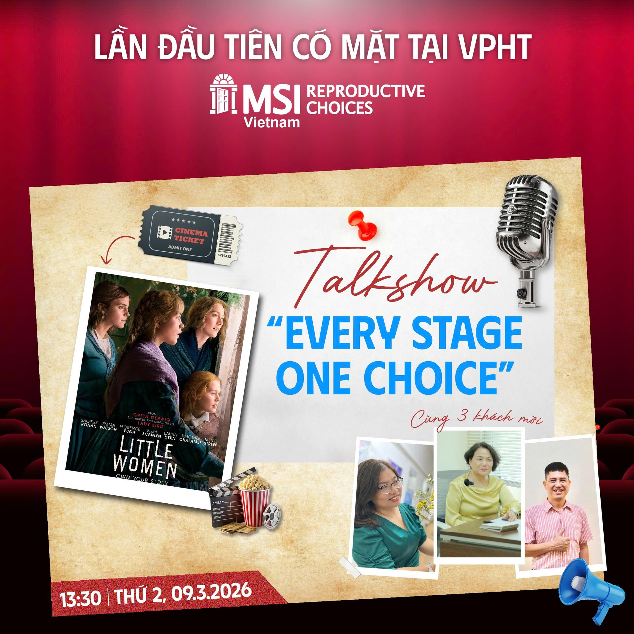 IWD 2026 Every Stage – Choose Choice: Khi điện ảnh kết nối sứ mệnh