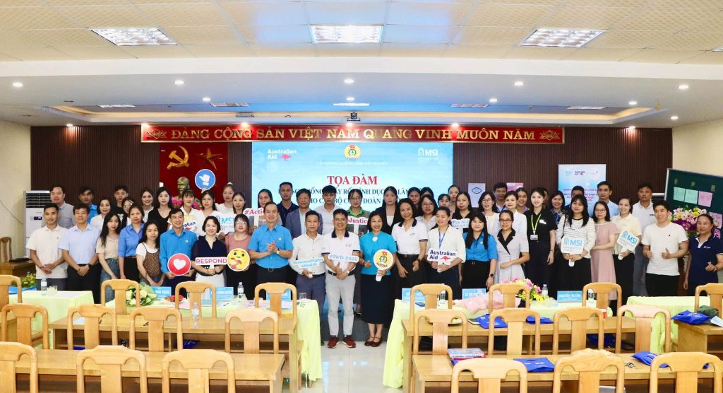 MSI Reproductive Choices tại Việt Nam và Công đoàn Thái Nguyên chung tay phòng, chống quấy rối tình dục tại nơi làm việc